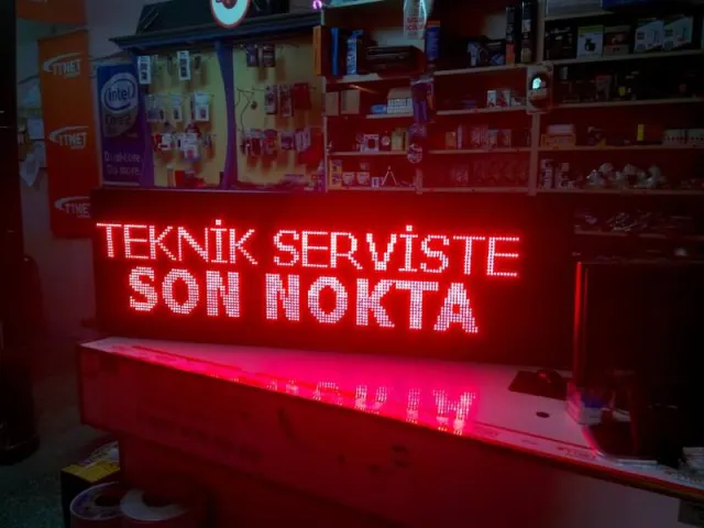 LED Tabela ve Kayan Yazı